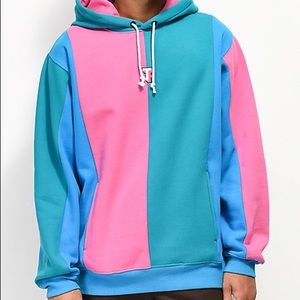 Pink/Blue Teddy Fresh Hoody, Zumiez